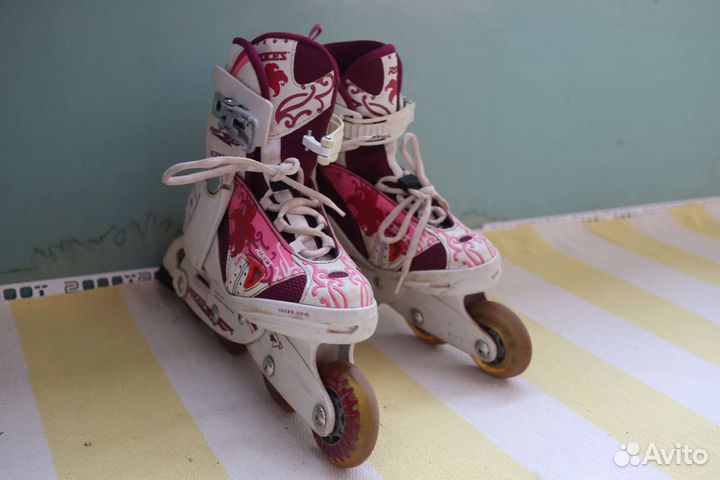 Роликовые коньки детские раздвижные