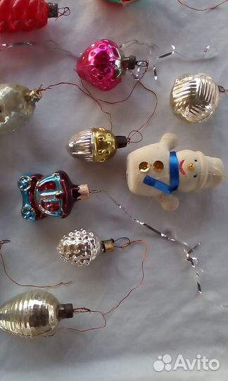 Елочные игрушки СССР