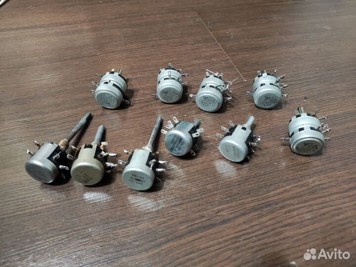 Сдвоенные потенциометры