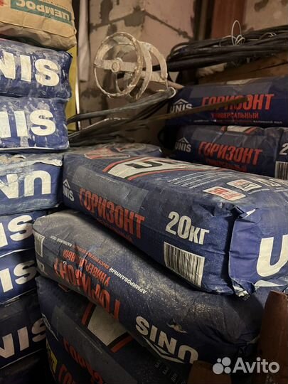 Наливной пол unis горизонт быстротвердеющий