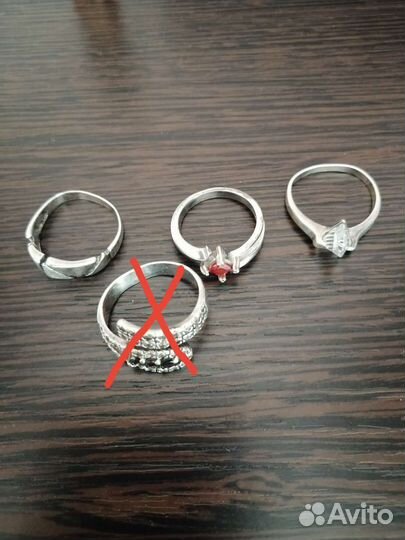 Серебряное кольцо женское