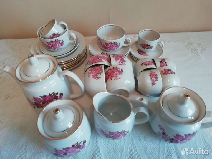 Сервиз. Чайно-кофейный, Туймазинский ф/з