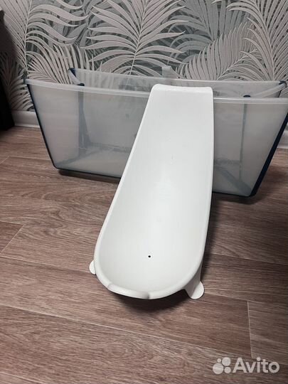 Ванночка для купания складная stokke с горкой