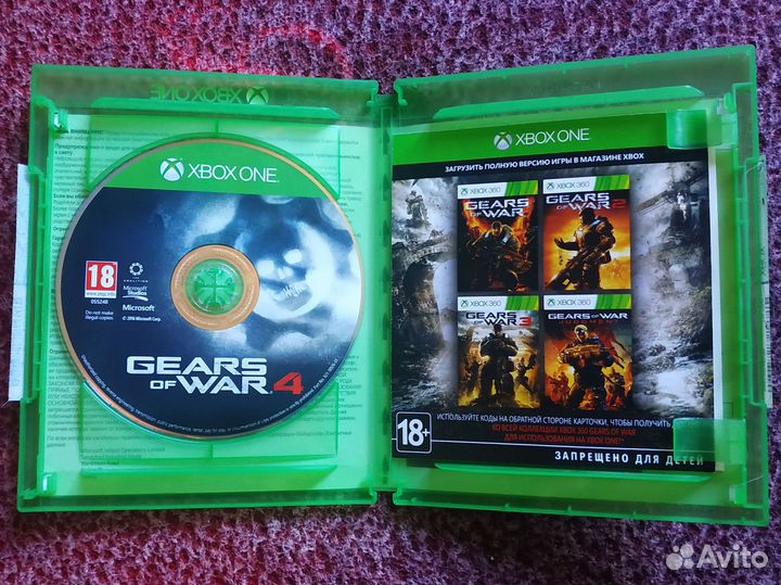Gears of War 4 для xbox ONE/X/SX
