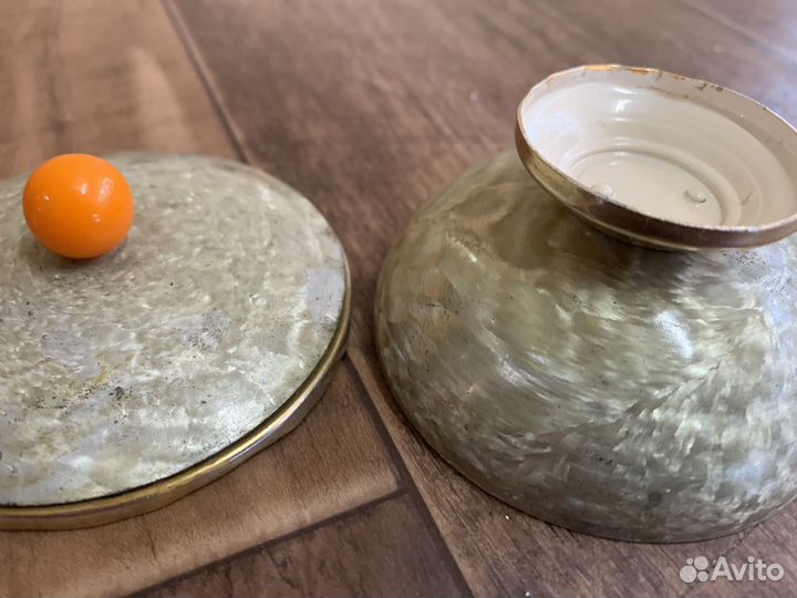 Пудренница с перламутра