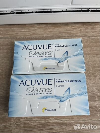 Линзы acuvue oasys hydraclear plus