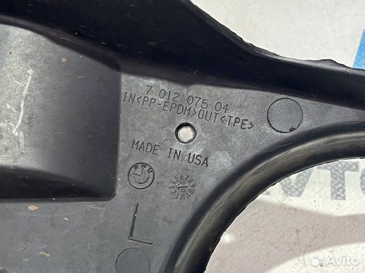 Кожух рулевой рейки левый Bmw X5 E53 M57D30 306D2