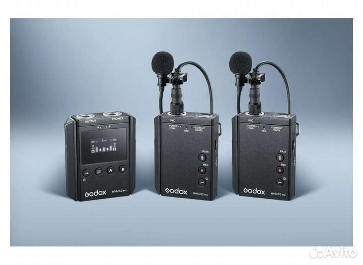 Радиосистема Godox WMicS2 Kit2