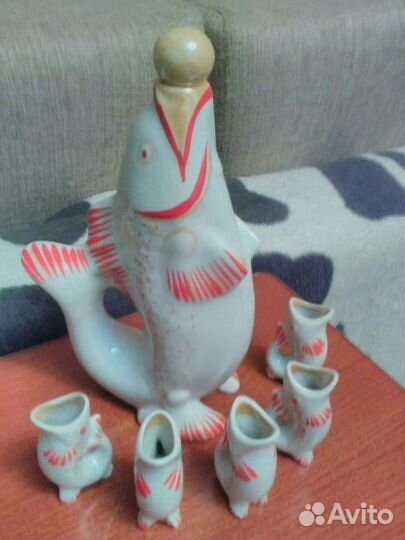 Графин рыбка