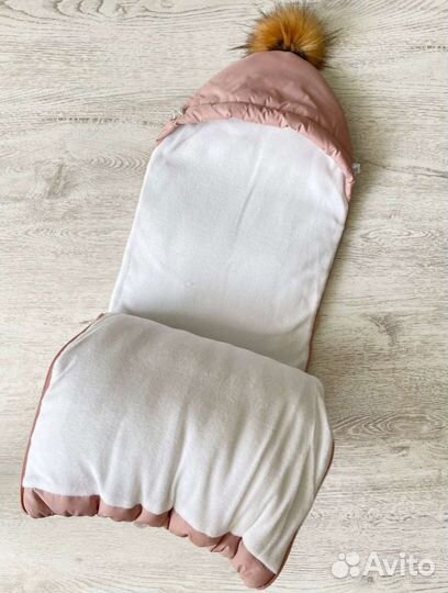 Конверт на выписку для девочки зима