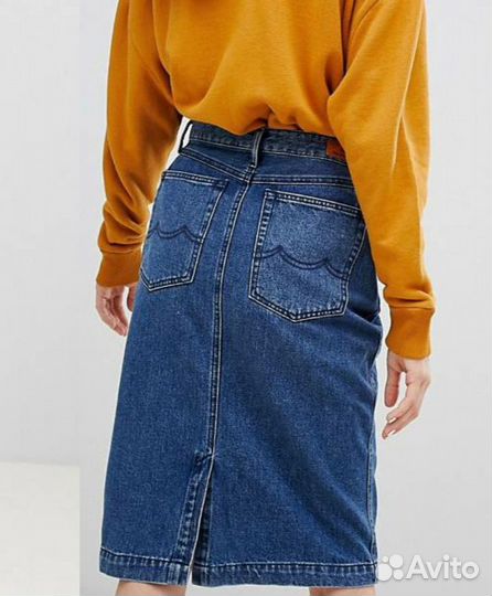 Юбка джинсовая kings of indigo