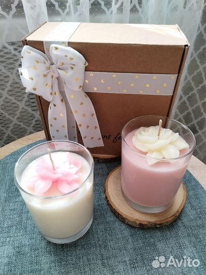 Ароматическая свеча ручной работы 250 мл