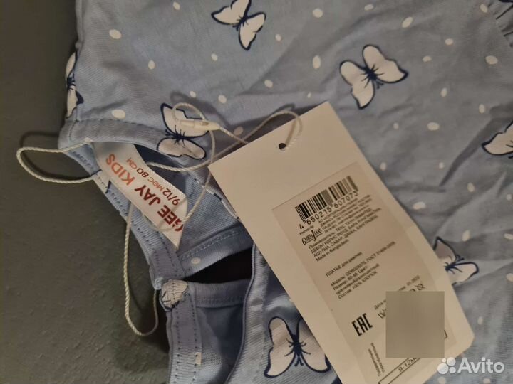 Платье для девочки новое,80