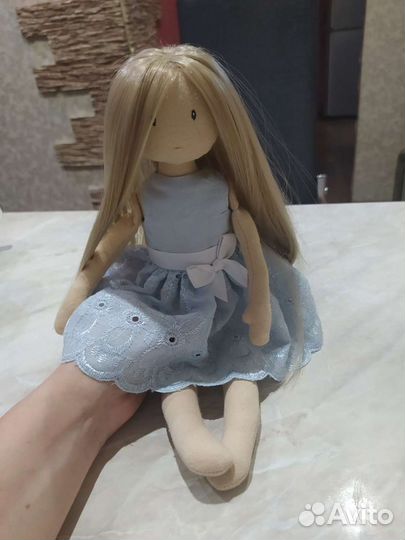 Кукла текстильная