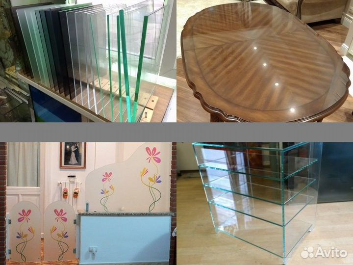 Стекло закаленное на заказ, резка зеркал и робакса