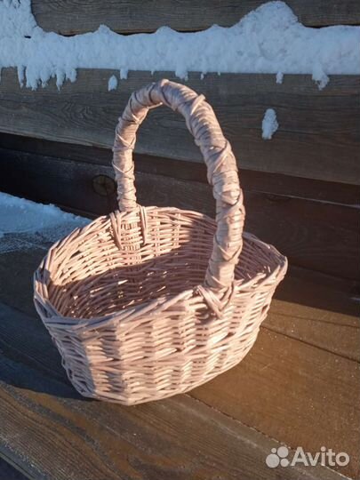 Корзина плетеная. Своими руками
