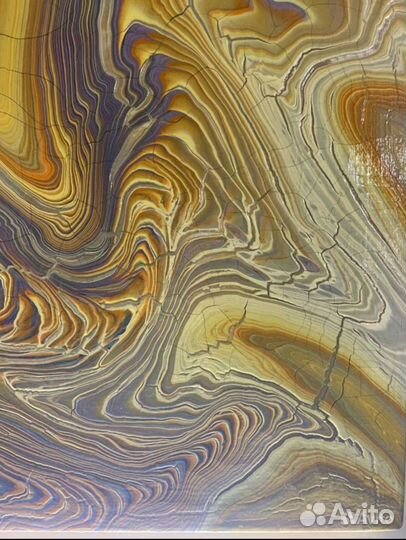 Абстракция картина акрил 90х60см 