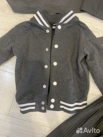 Школьная форма для девочки серая 128-134