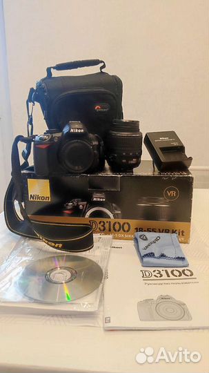 Зеркальный фотоаппарат Nikon D3100