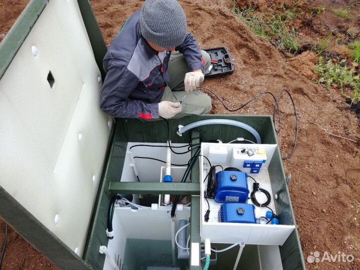 Септик под ключ Малахит