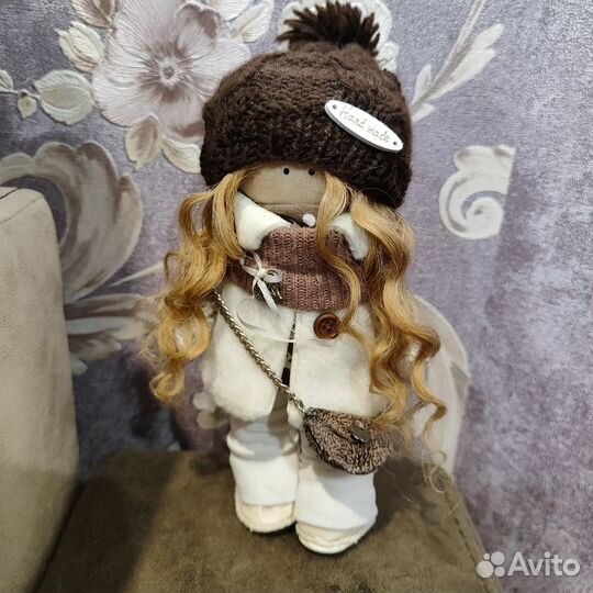 Куколка интерьерная ручной работы
