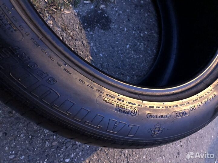 Michelin Latitude Sport 275/45 R20