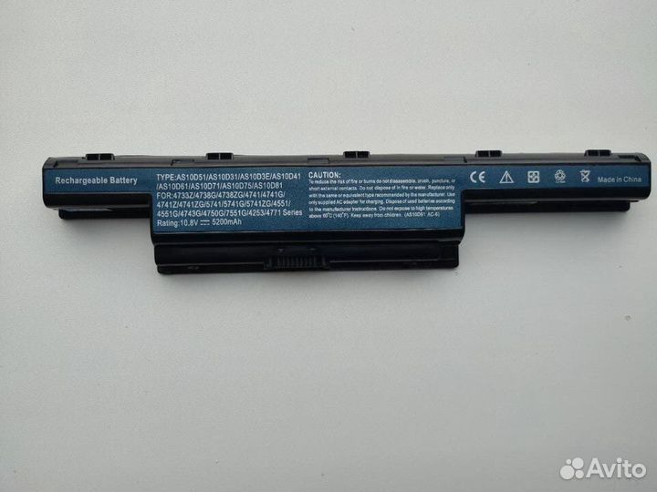 Аккумулятор для ноутбука Acer Aspire