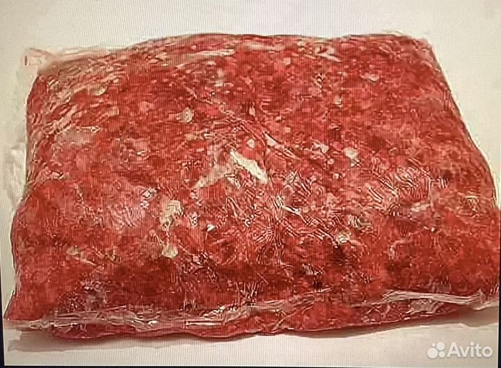 Фарш говяжий мясной для питомцев