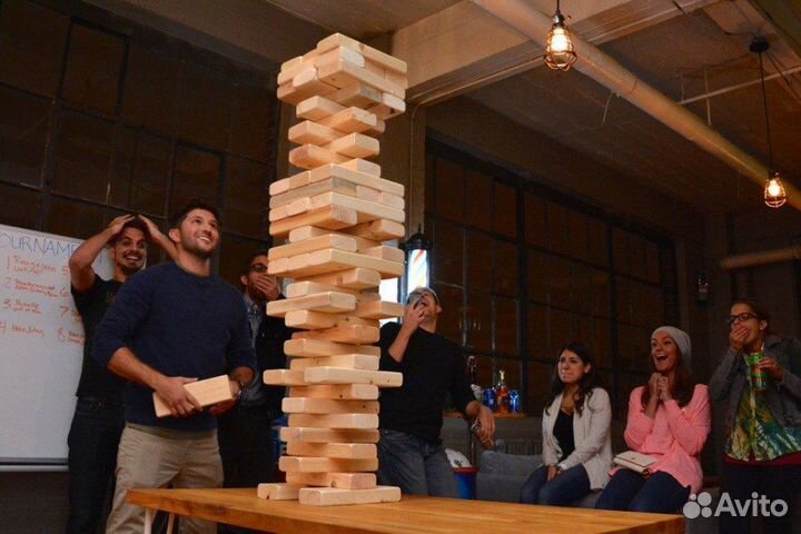 Дженга большая гигантская, цена за 2 дня игры