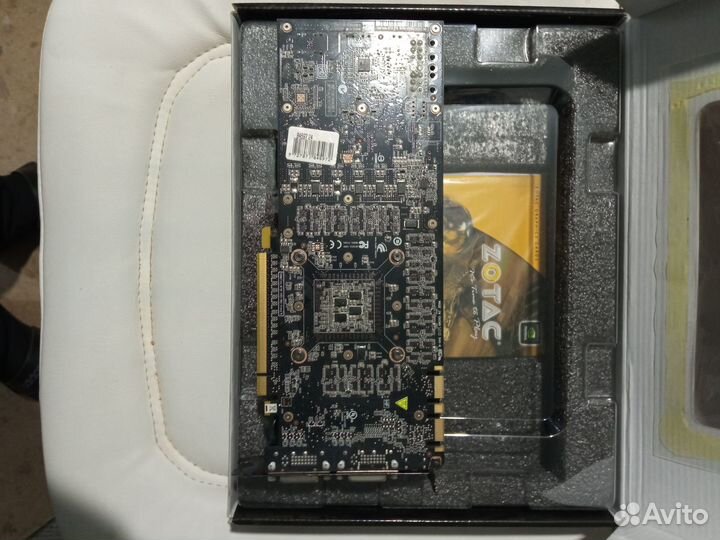 Видеокарта zotac GeForce GTX570 AMP Edition RTL