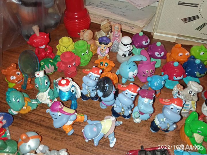 Игрушки из Киндер-Сюрпиза -90х. и не только