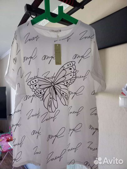 Футболки женские новые 54р