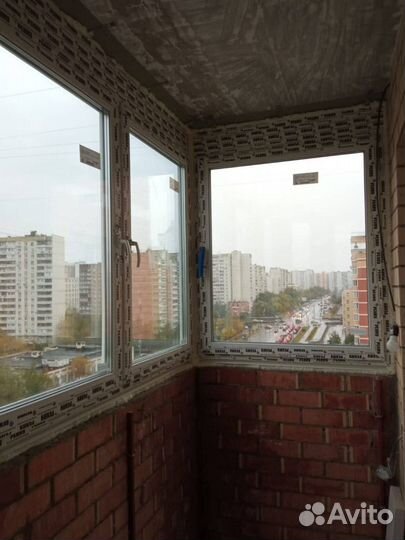 Окна пвх под ключ / остекление балконов под ключ