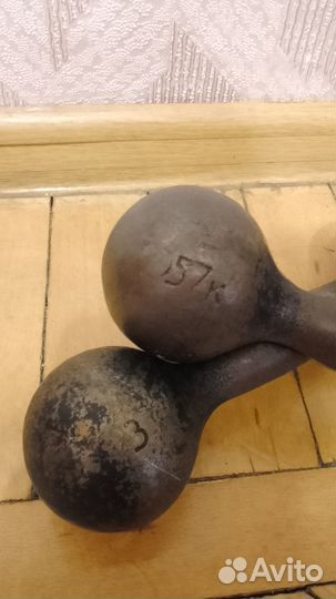 Гантели 3кг СССР