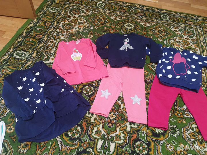 Вещи пакетом на девочку