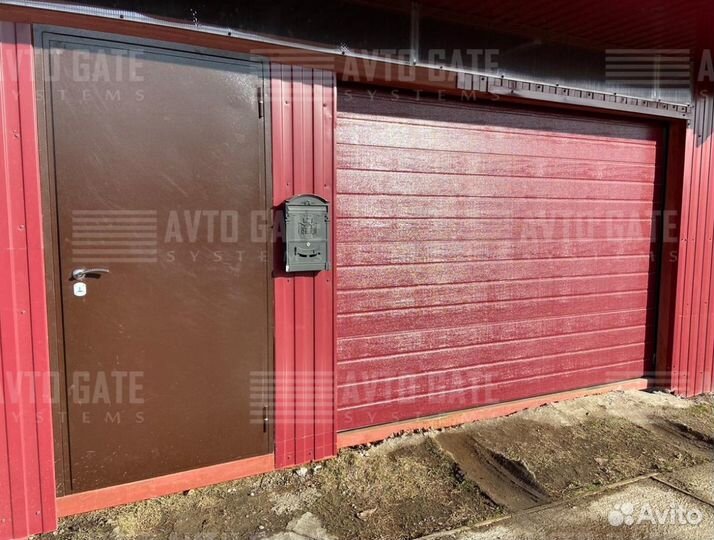 Секционные ворота гаражные