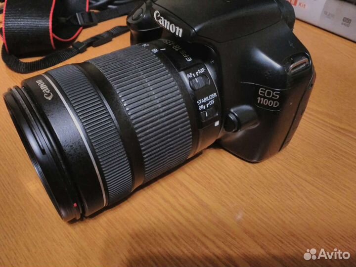 Зеркальный фотоаппарат canon eos 1100d