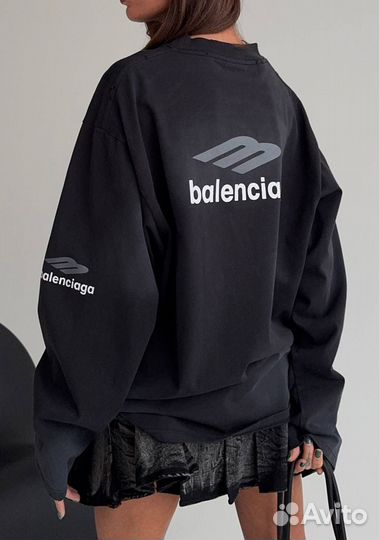 Свитшот balenciaga оверсайз