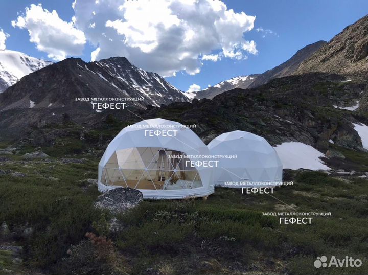 Геокупол, модуль для глэмпинга