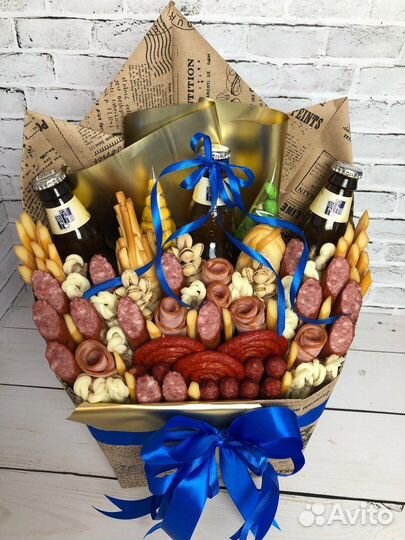 Съедобные букеты для мужчин