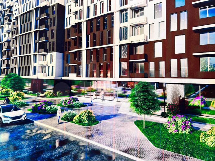 3-к. квартира, 97,2 м², 5/12 эт.