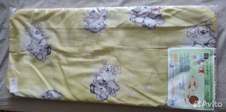 Матрас в коляску кокосовый новый