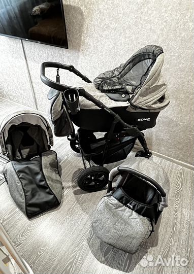 Коляска 3 в 1 sonic verdi