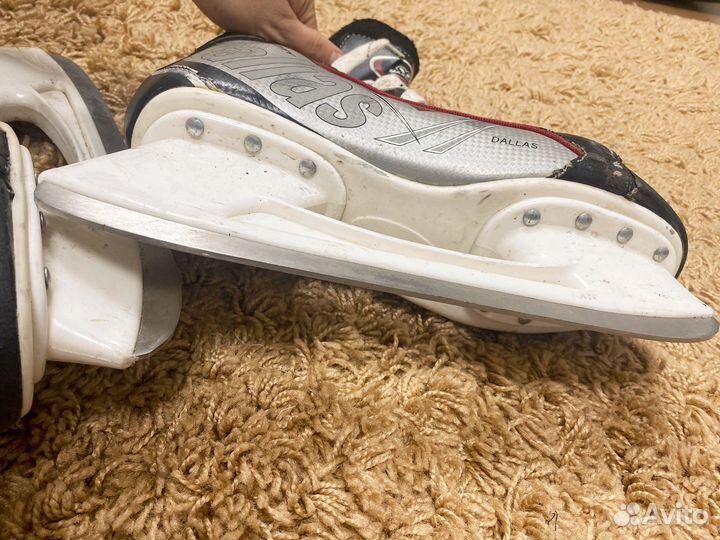 Коньки хоккейные 44 размер бу