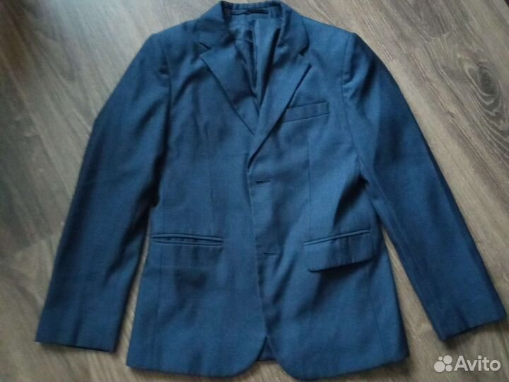 Пиджак школьный для мальчика 152