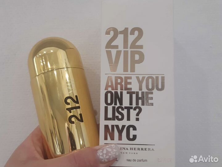 Духи 212 vip