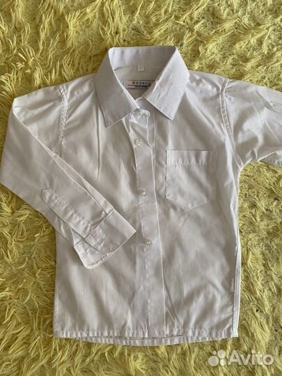 Жилетка, брюки, рубашка 110