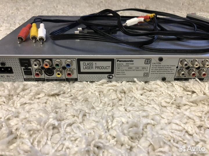 Продам DVD-плеер Panasonic DVD-S49