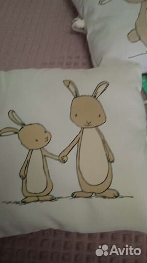 Бортики подушки в детскую кроватку