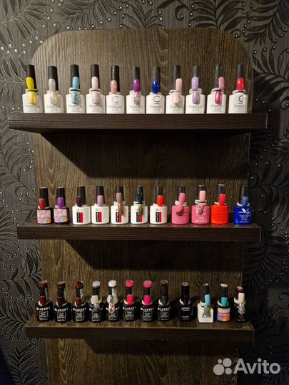 Набор для наращивания, гель лака и дизайна ногтей